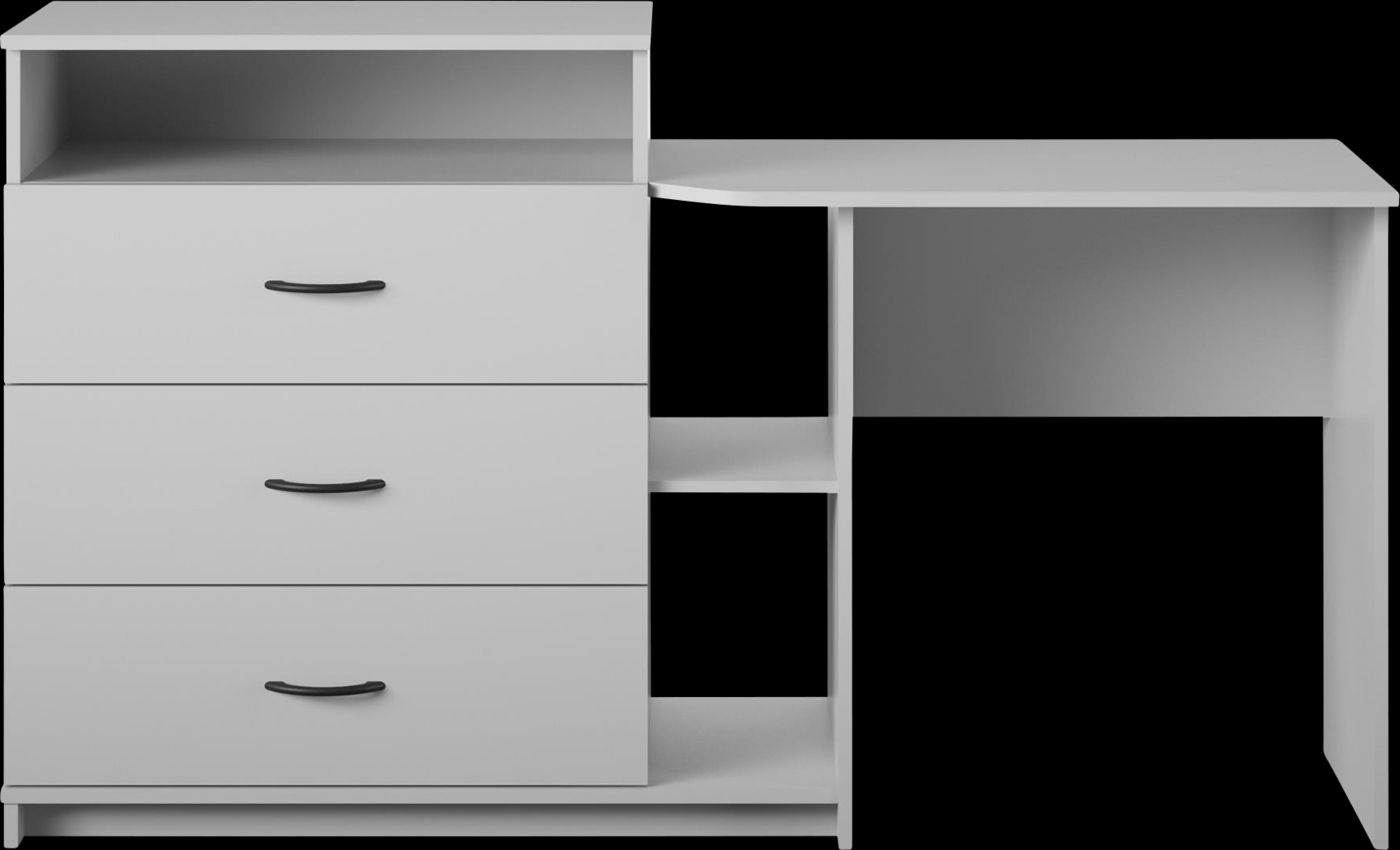 Burritt Gray Desk - Thumbnail - Image 1