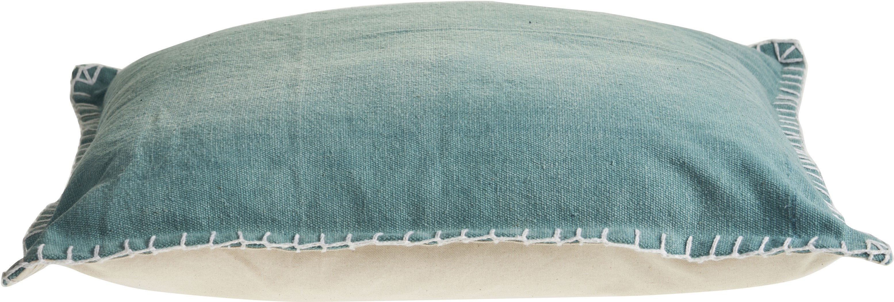 Burroy Teal Throw Pillow - Thumbnail - Image 6