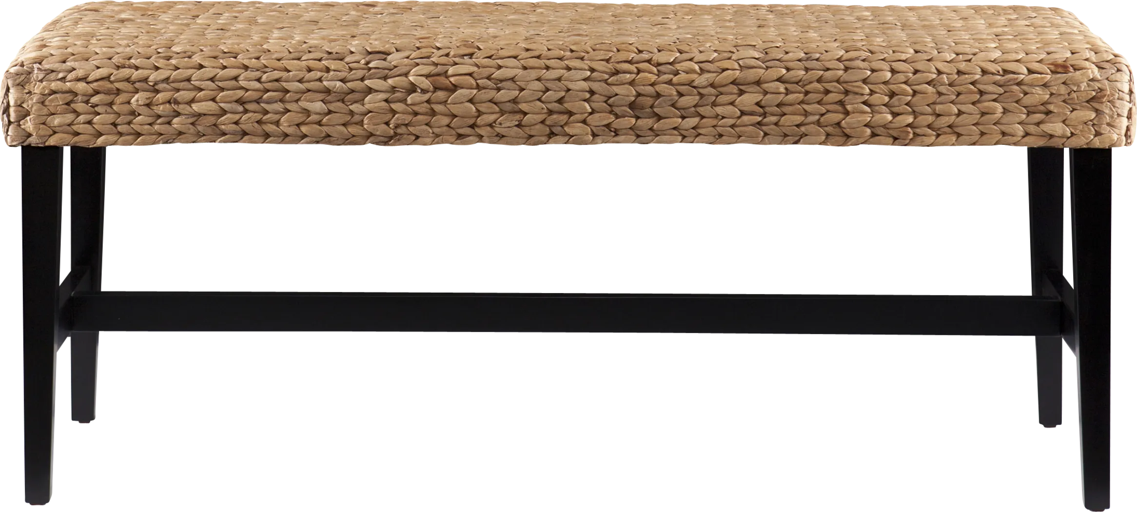 Bursard Black Accent Bench - Image 5