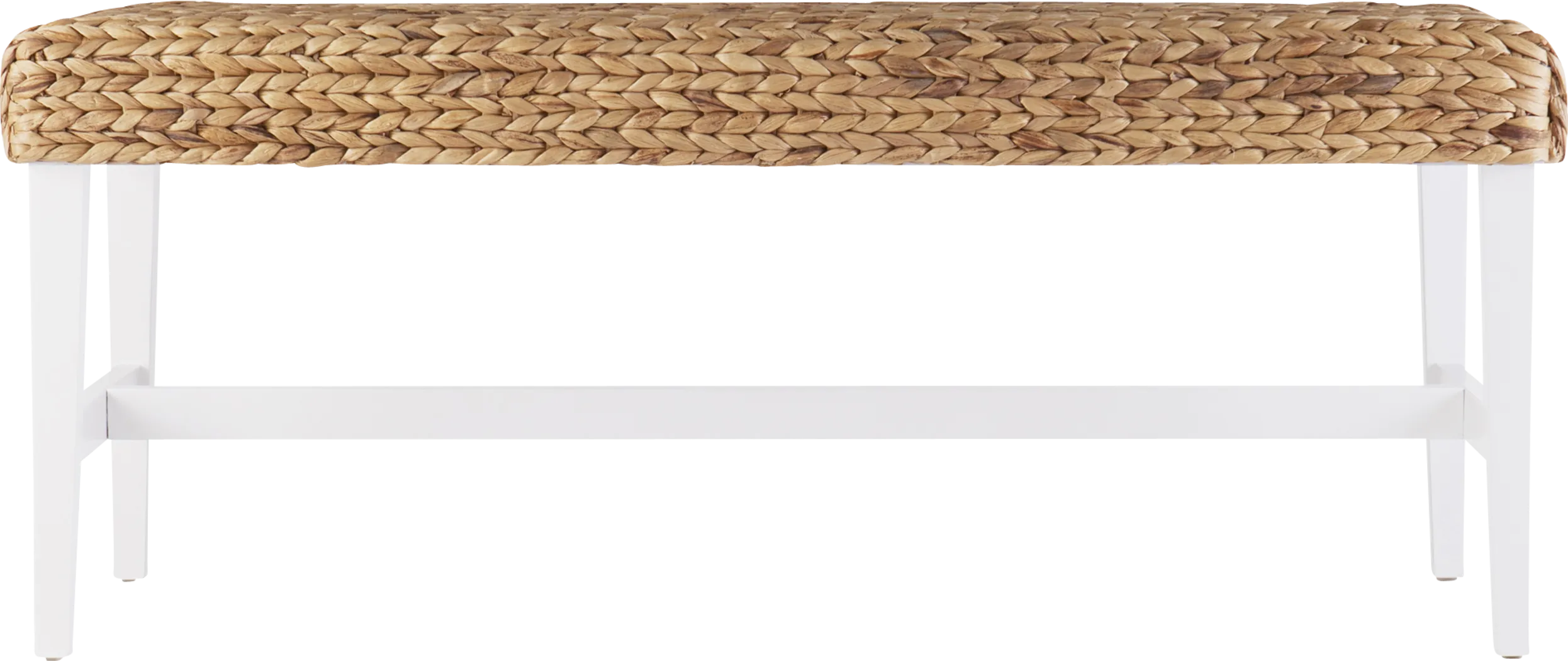 Bursard White Accent Bench - Thumbnail - Image 4