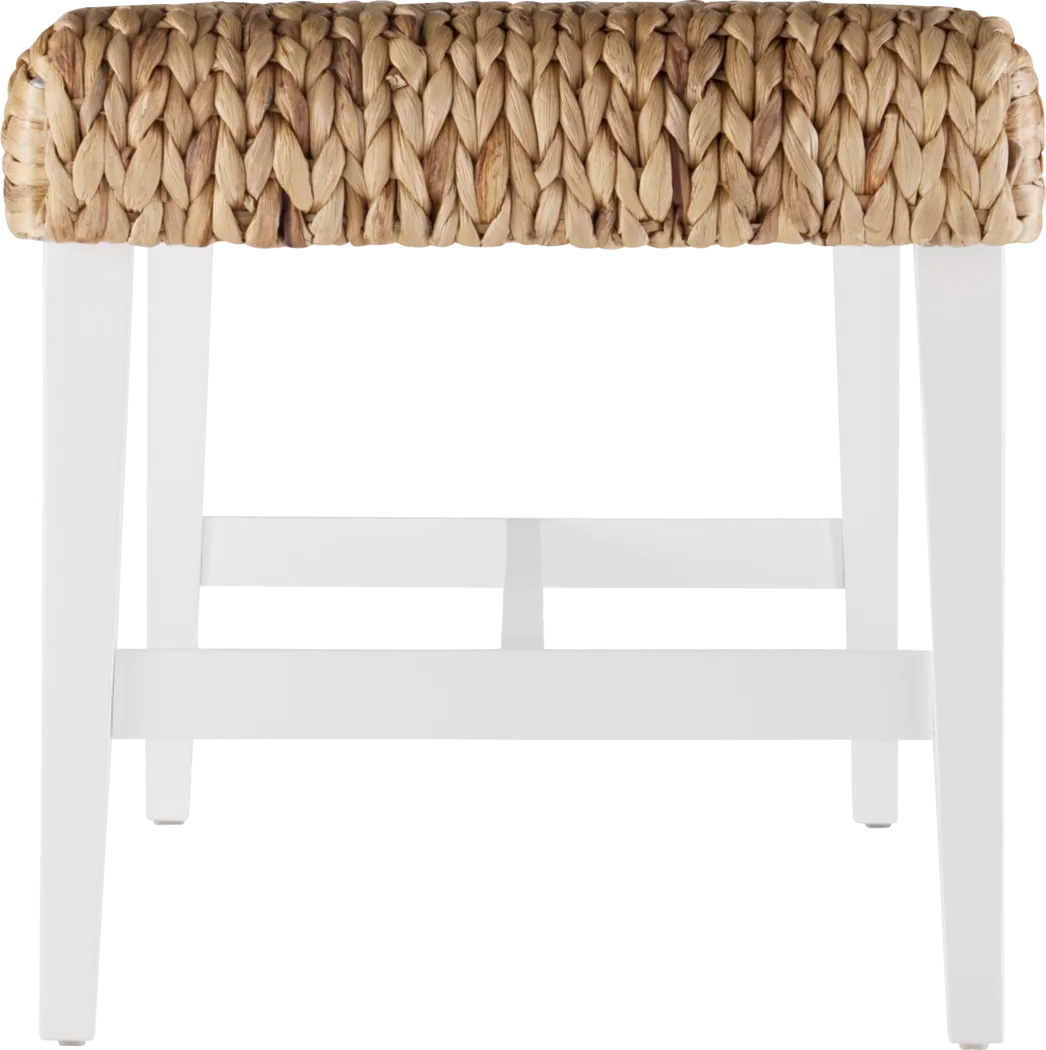 Bursard White Accent Bench - Thumbnail - Image 6