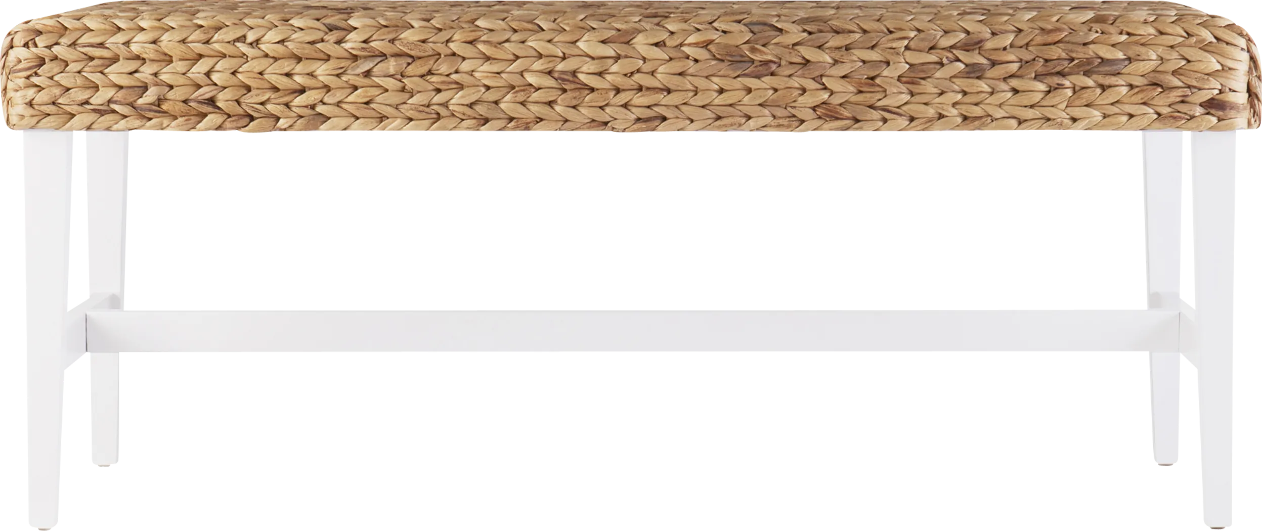 Bursard White Accent Bench - Thumbnail - Image 7