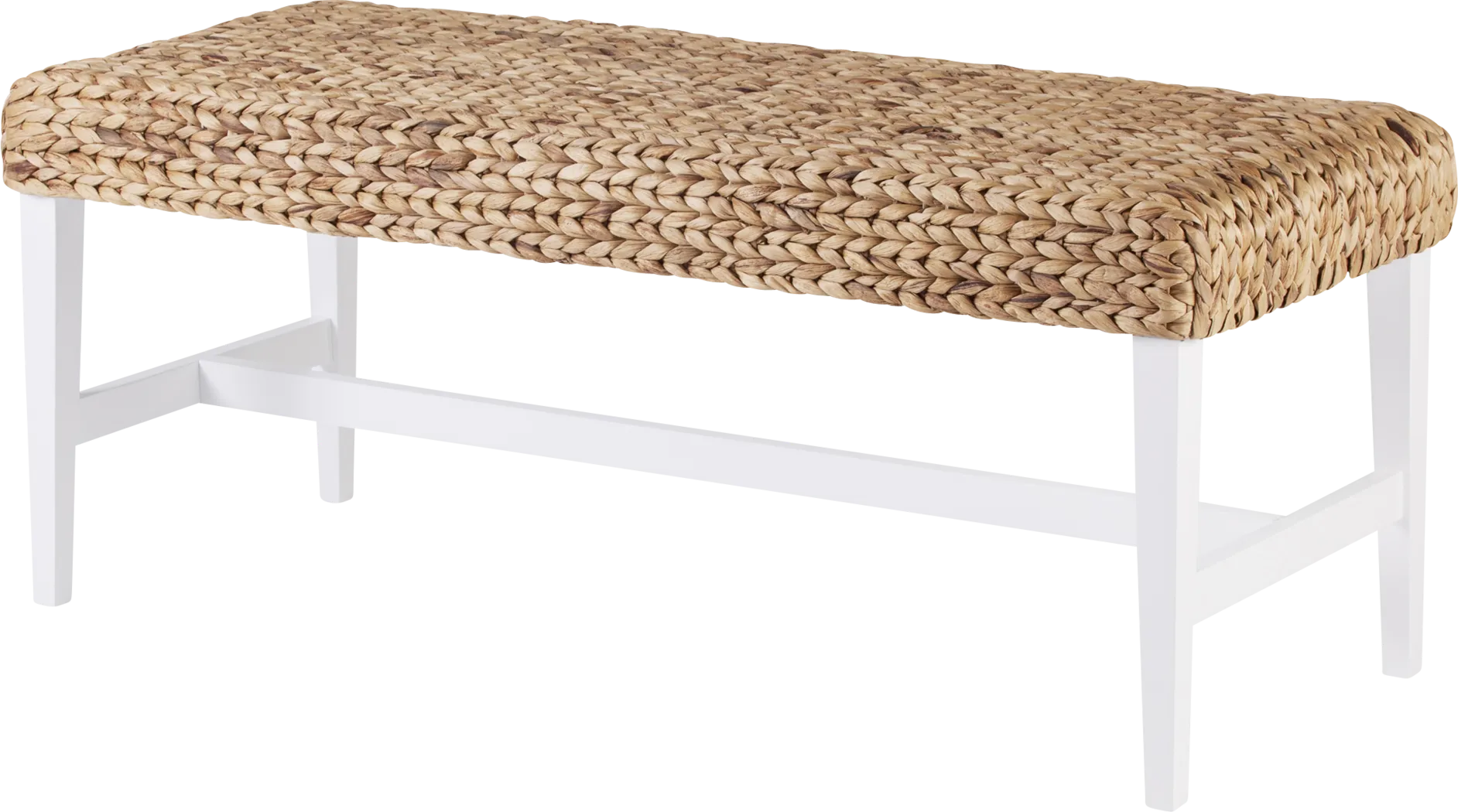 Bursard White Accent Bench - Thumbnail - Image 8