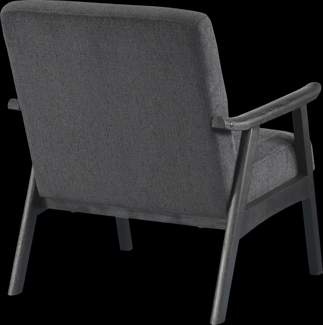 Bursch Gray Armchair - Thumbnail - Image 3
