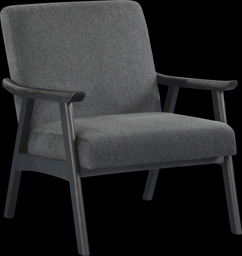 Bursch Gray Armchair - Thumbnail - Image 1