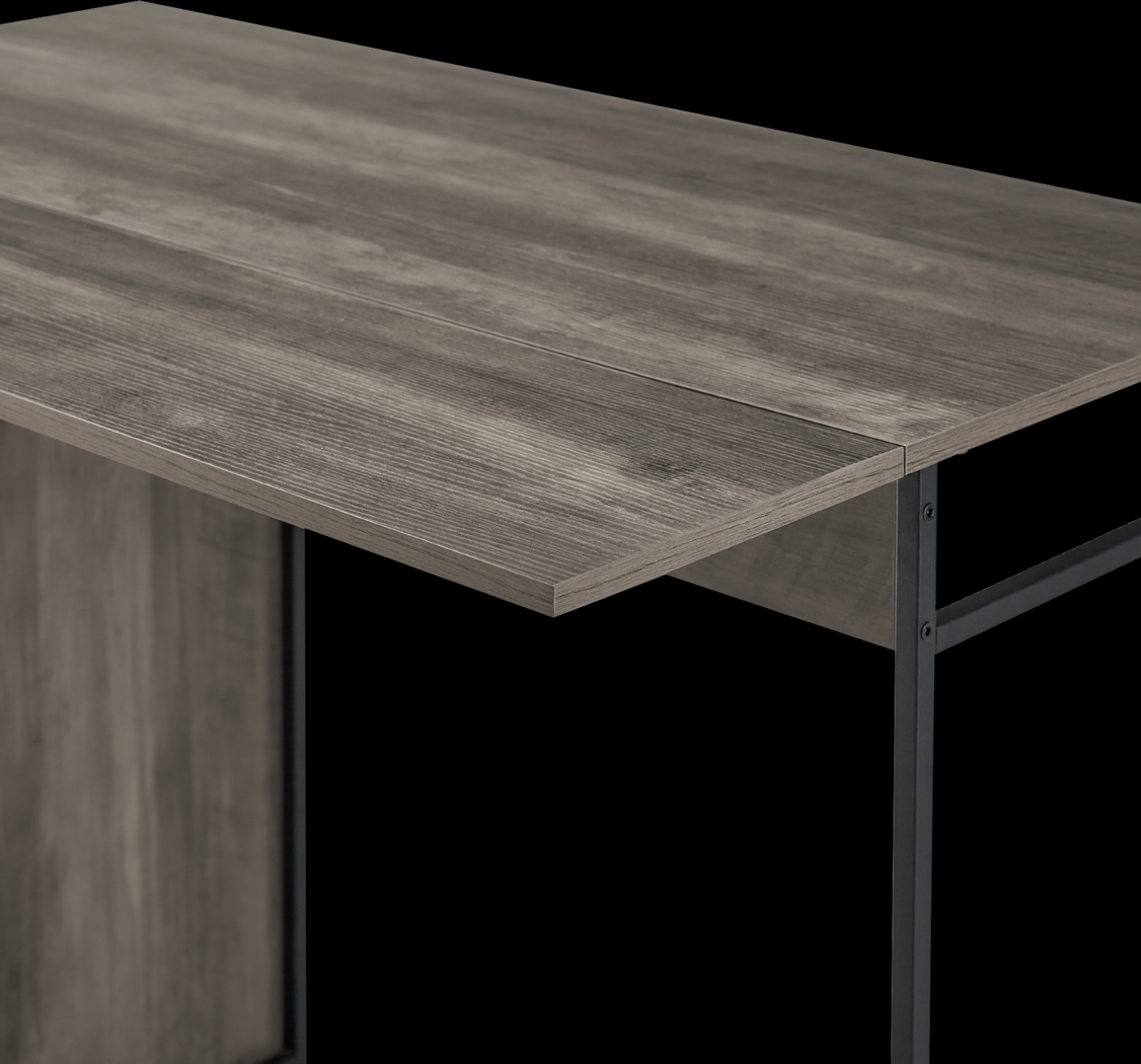 Burton Street Gray 3 Pc Counter Height Table Set - Thumbnail - Image 3