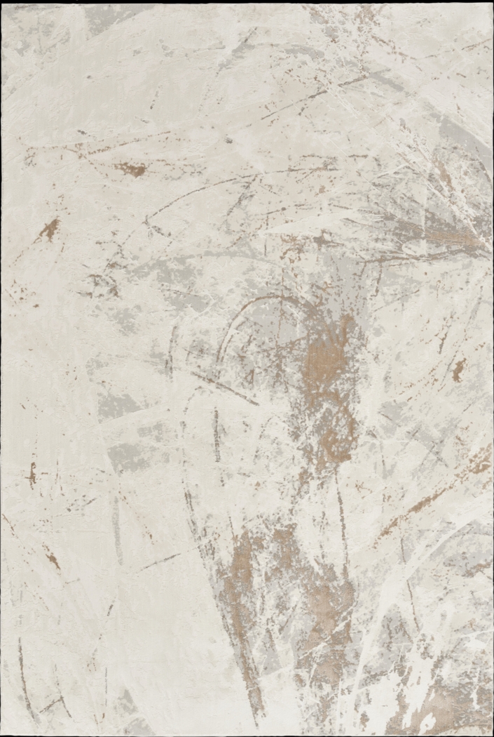 Burvern Cream/Gray 5'3 x 7'3 Rug - Thumbnail - Image 1