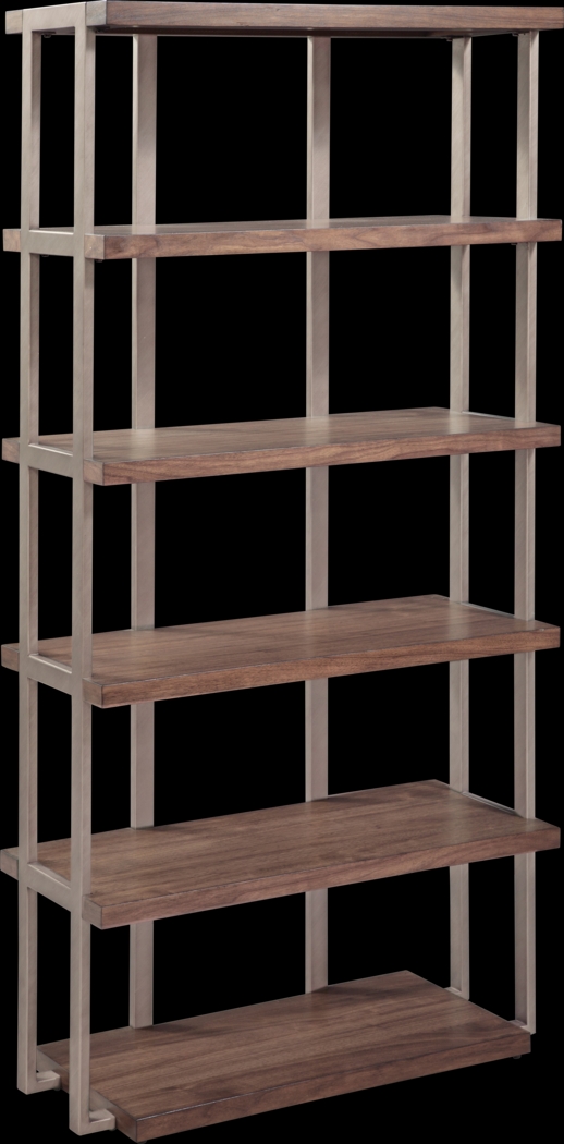 Busenbark Brown Bookcase - Thumbnail - Image 1