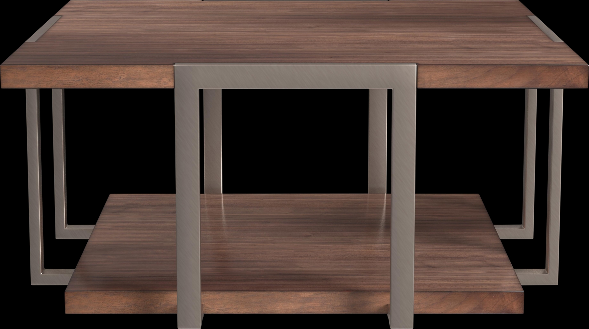 Busenbark Brown Cocktail Table - Thumbnail - Image 3