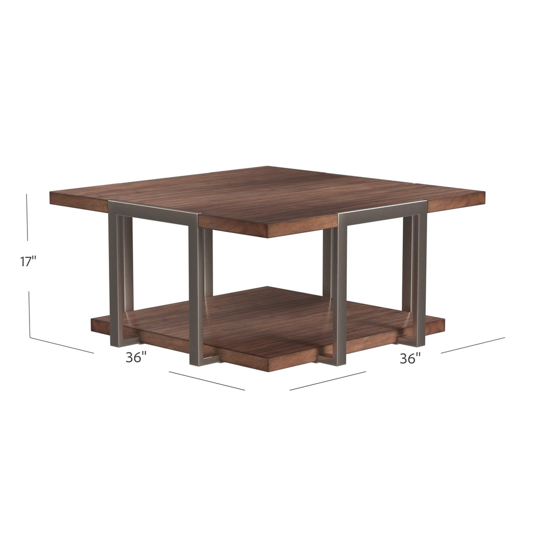 Busenbark Brown Cocktail Table - Thumbnail - Image 5