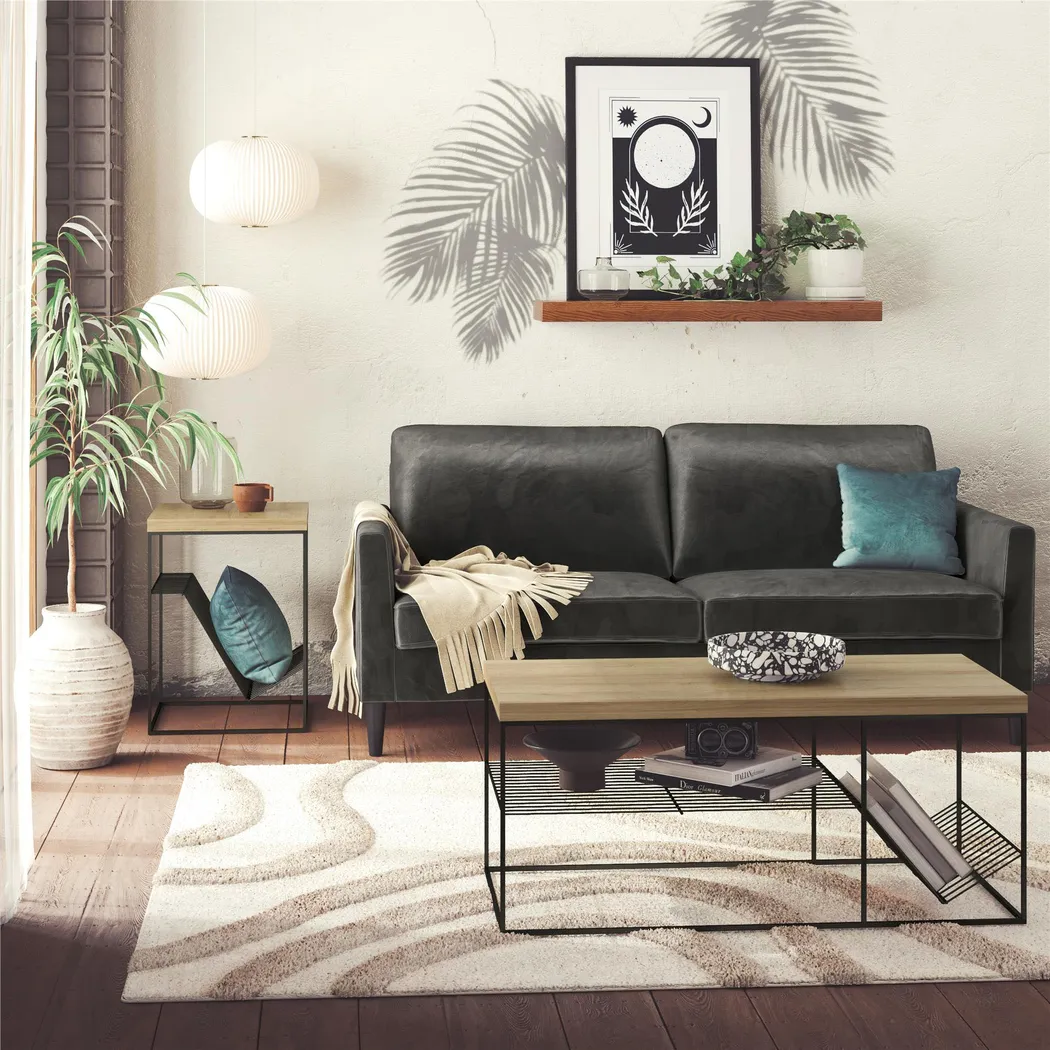 Bushey Natural Cocktail Table - Thumbnail - Image 2