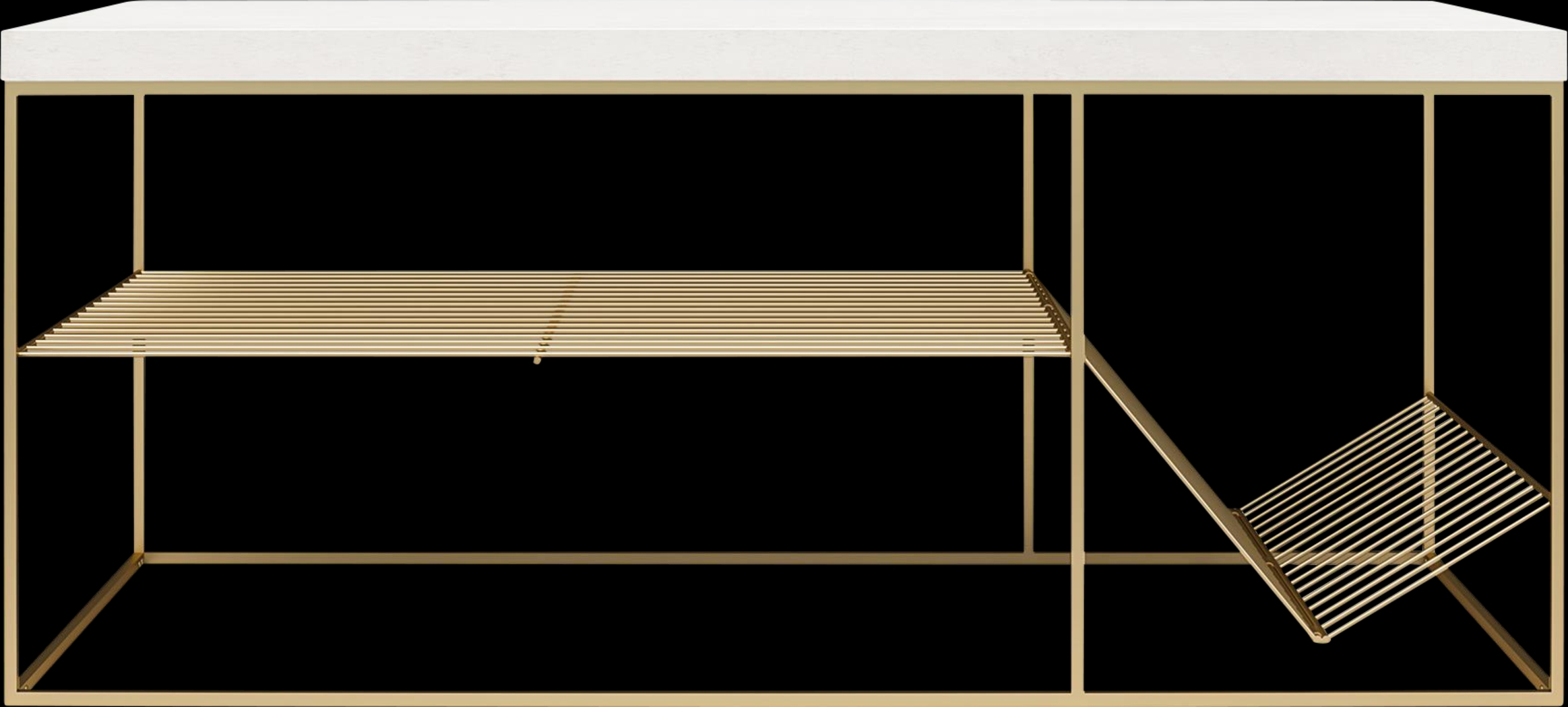 Bushey White Cocktail Table - Thumbnail - Image 1