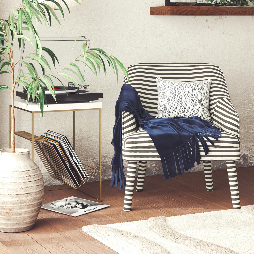 Bushey White End Table - Thumbnail - Image 2