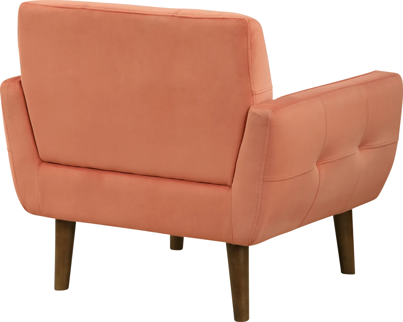 Butan Orange Accent Chair - Thumbnail - Image 3