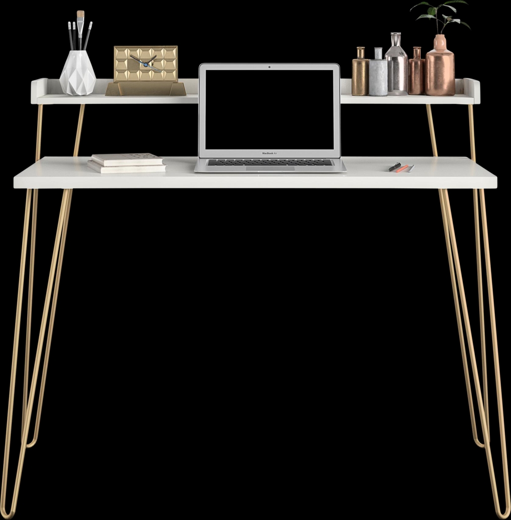 Butterroot White Desk - Thumbnail - Image 2