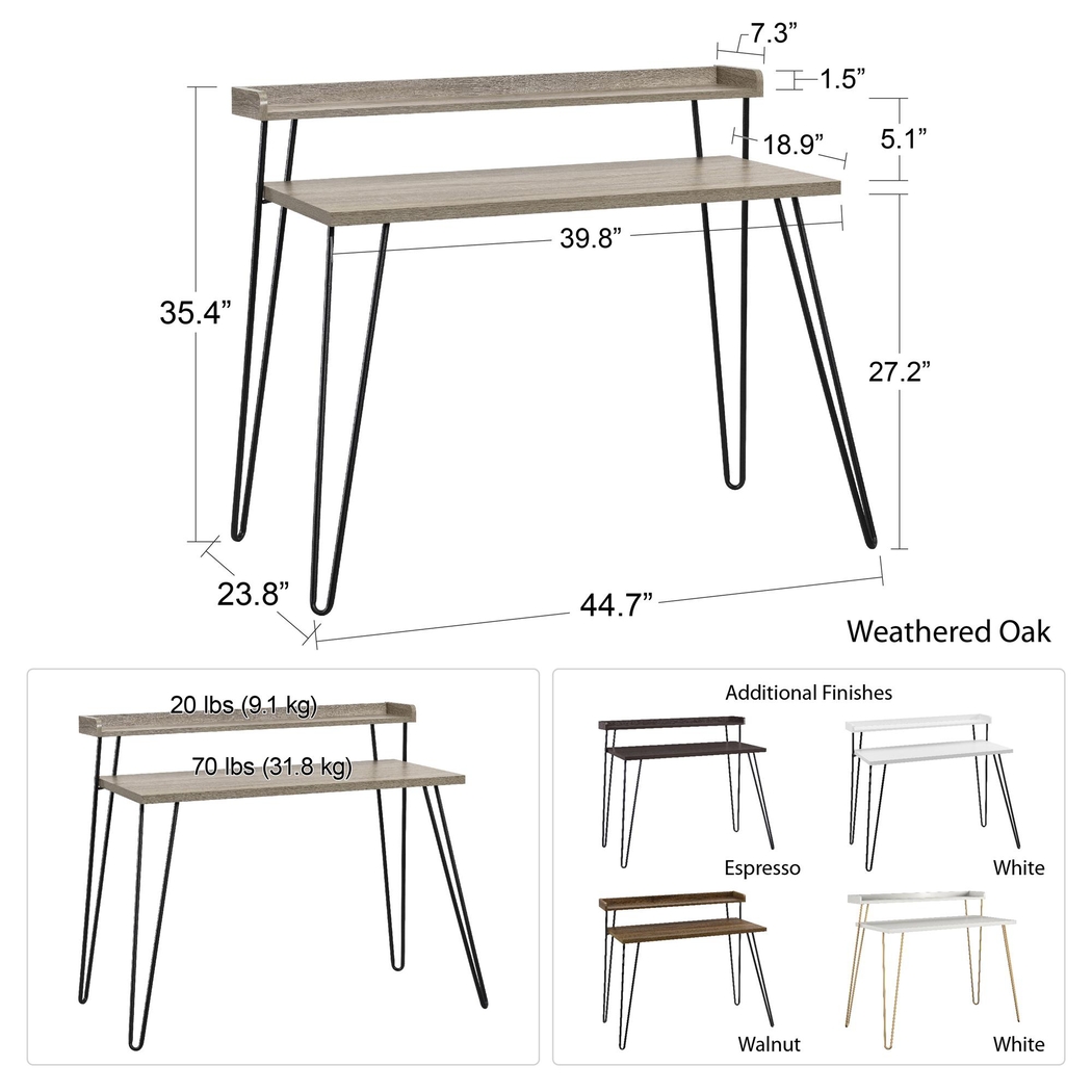 Butterroot White Desk - Thumbnail - Image 6