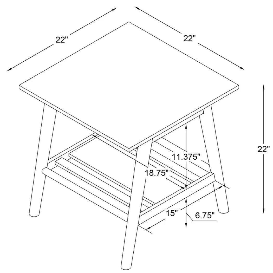 Buursdor Brown End Table - Image 7