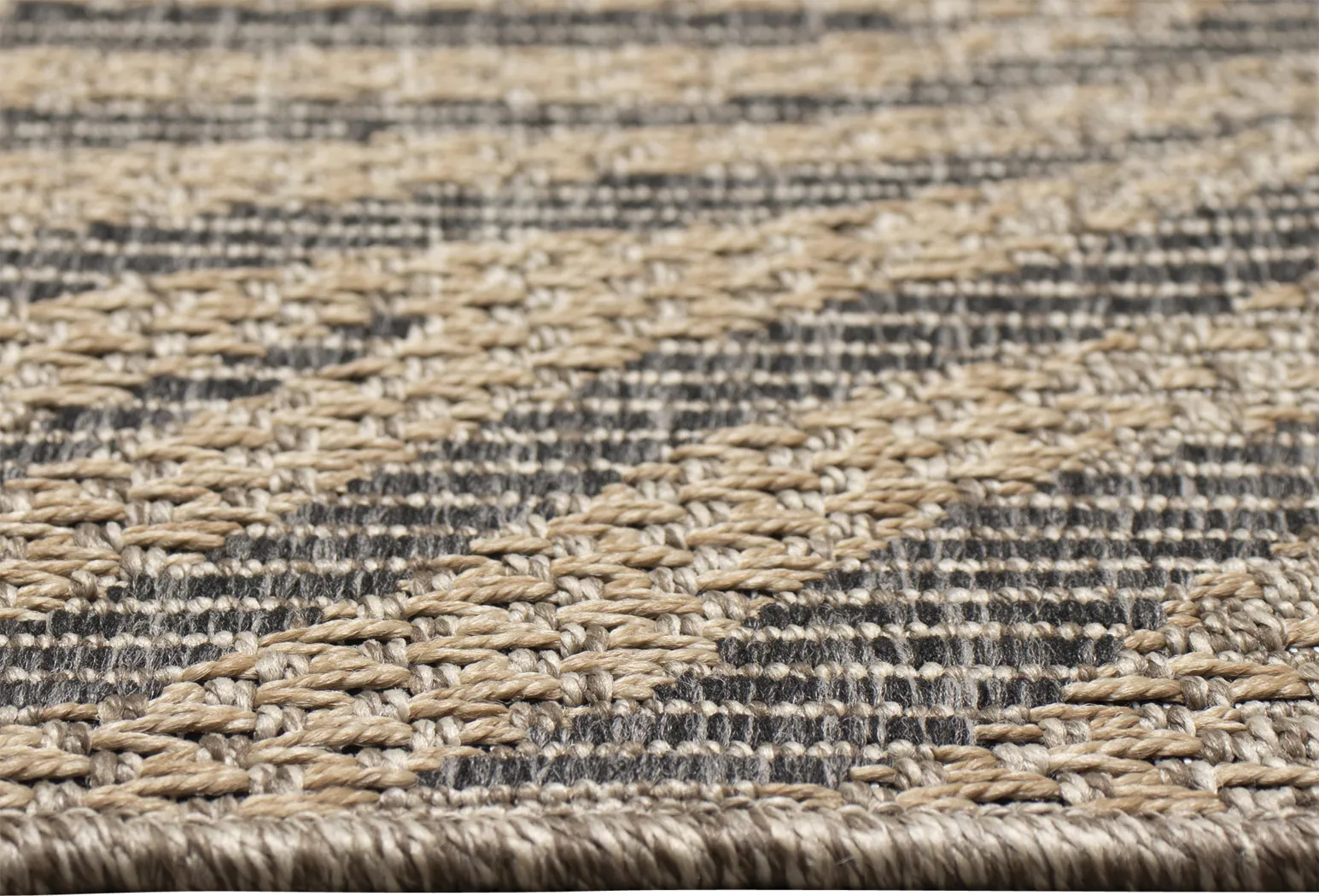 Buxia Taupe 7'10 x 9'10 Indoor/Outdoor Rug - Thumbnail - Image 7