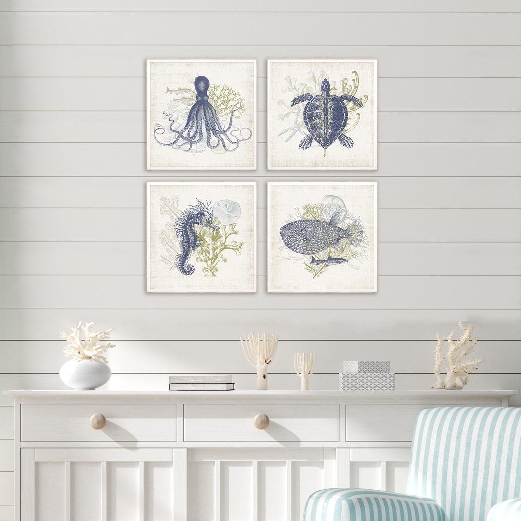 By Coastal Blue Framed Artwork - Thumbnail - Image 2
