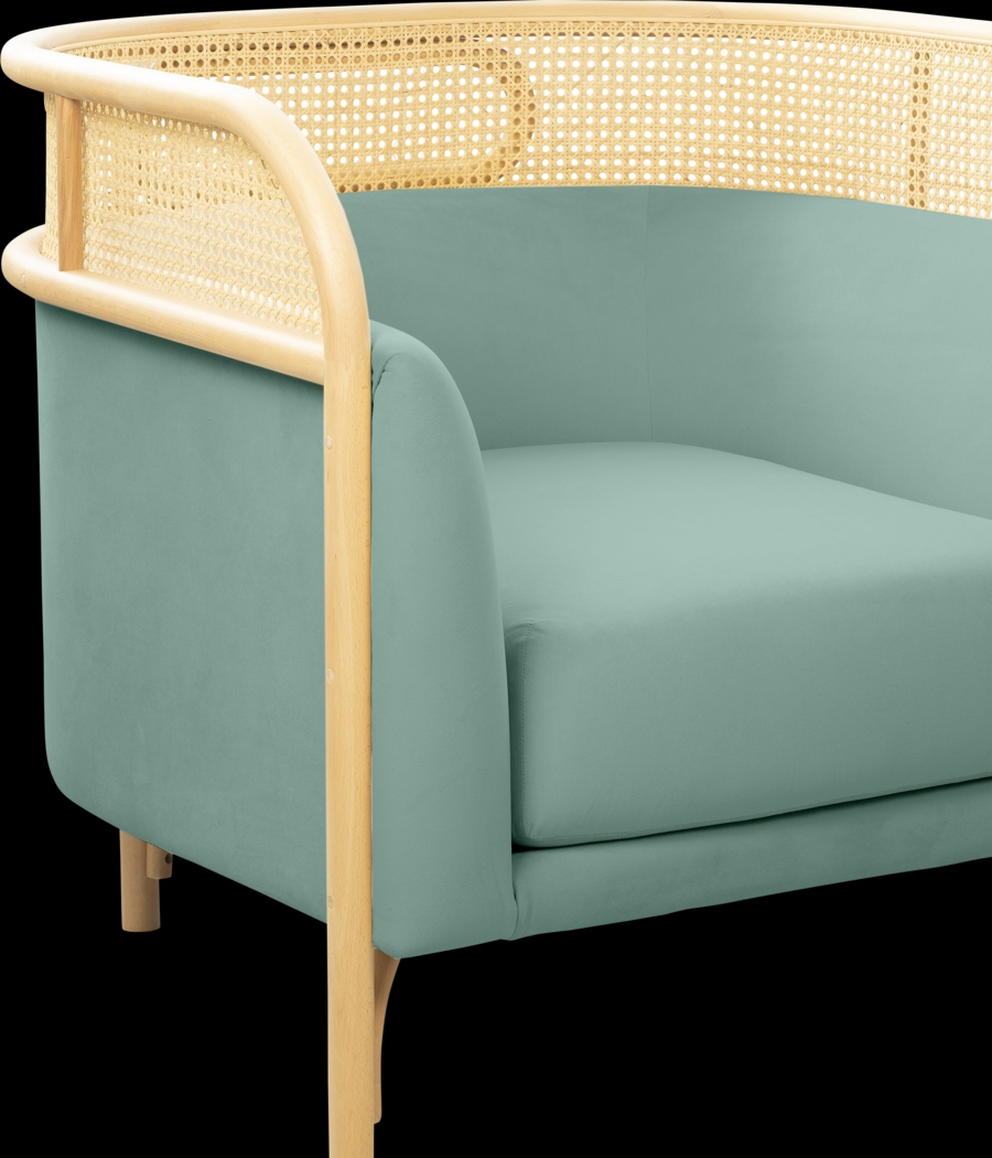 Bybee Blue Accent Chair - Thumbnail - Image 6
