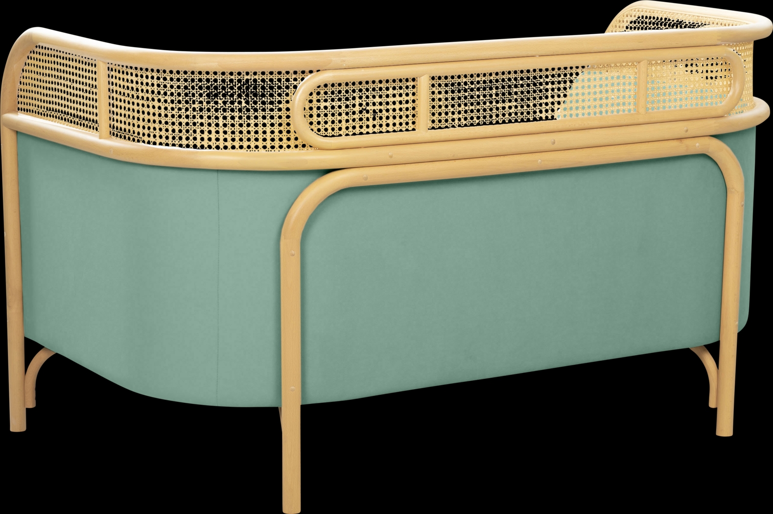 Bybee Blue Loveseat - Thumbnail - Image 3