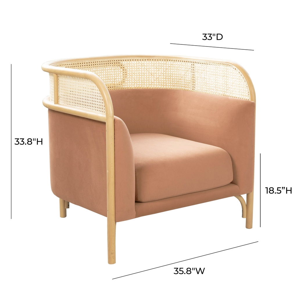 Bybee Mauve Accent Chair - Thumbnail - Image 8