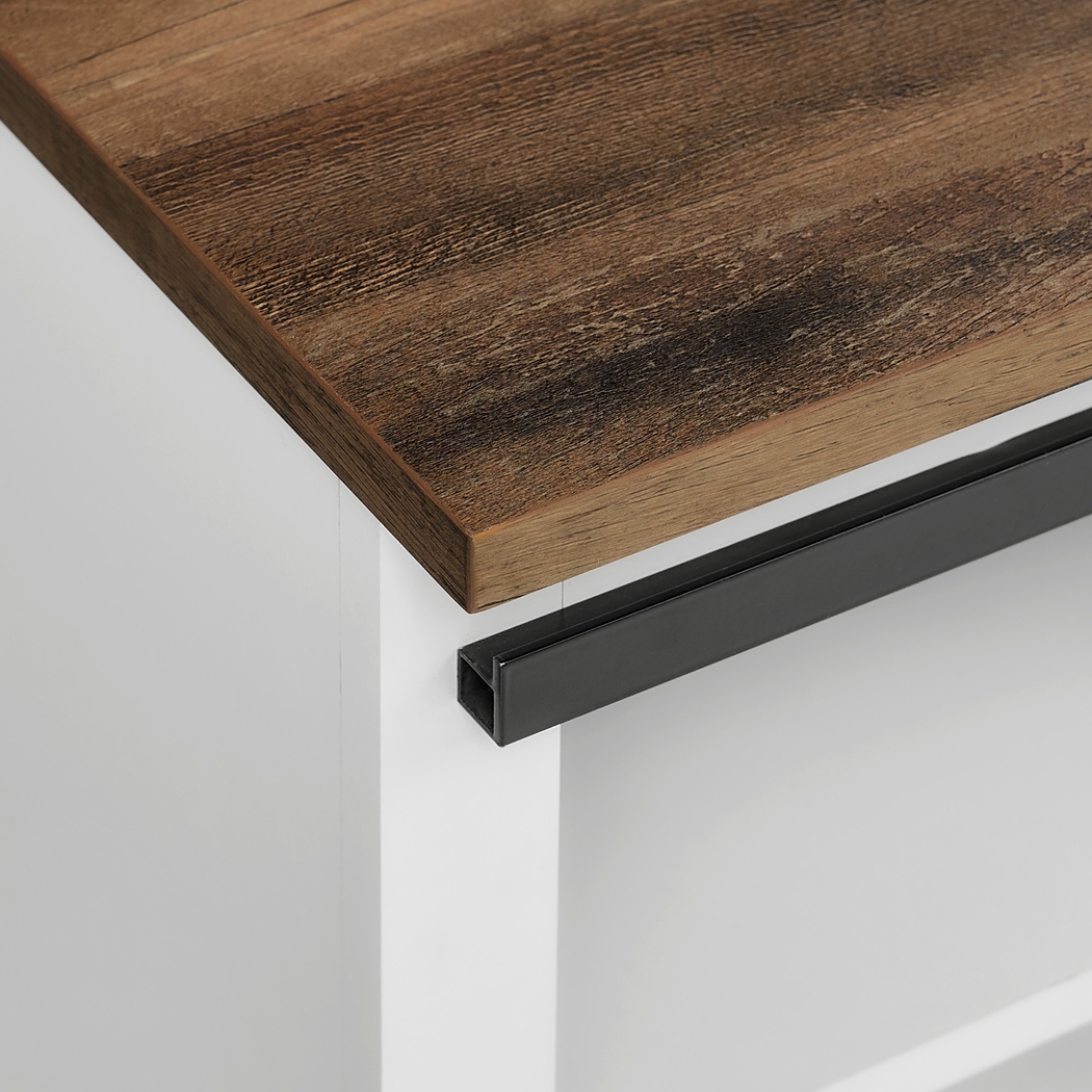 Bydand White Accent Bench - Thumbnail - Image 5