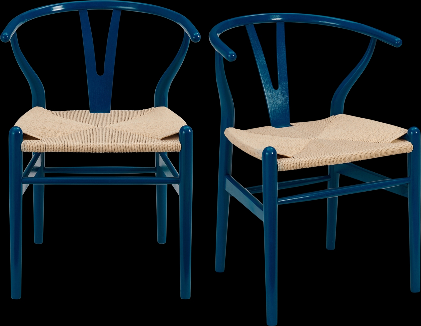 Byecroft I Blue Dining Chair, Set of 2 - Thumbnail - Image 1