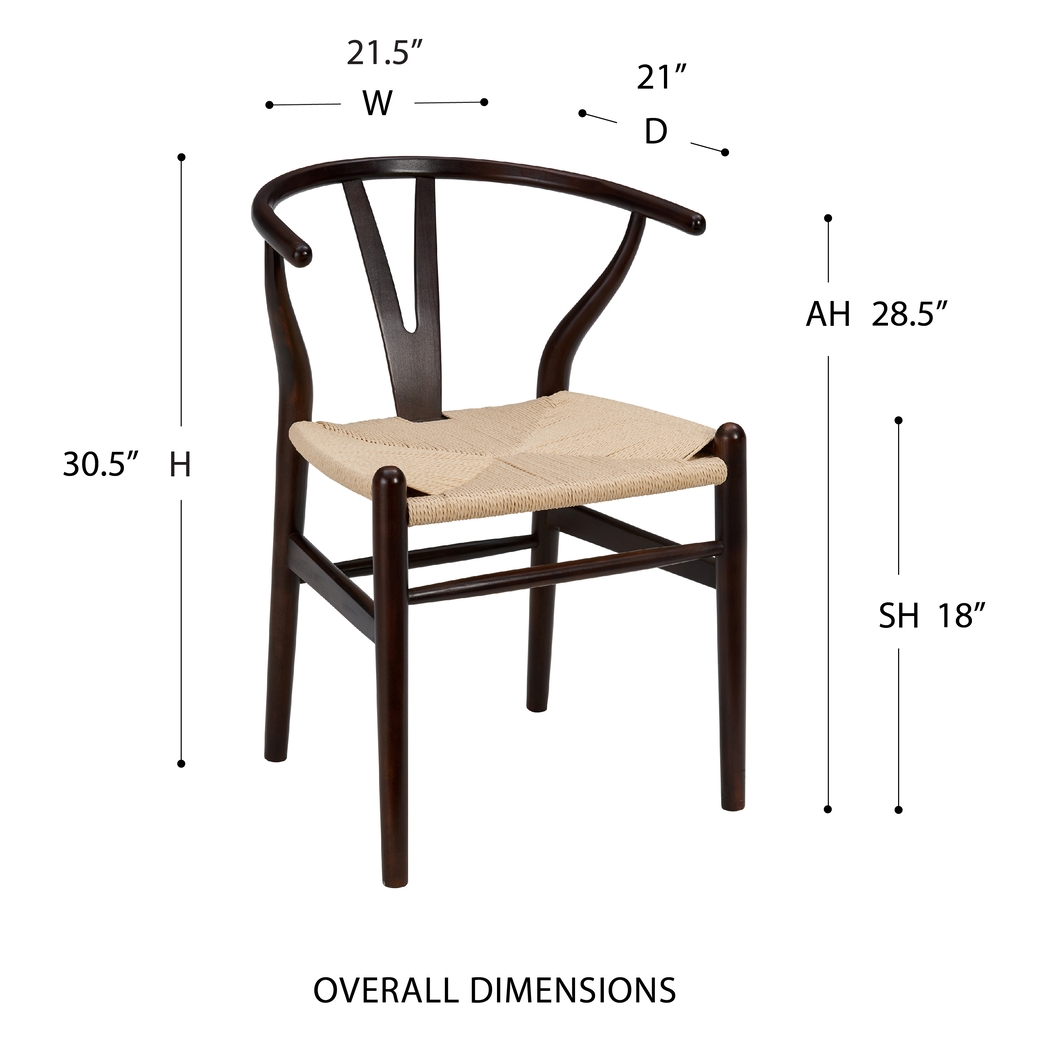 Byecroft I Walnut Dining Chair, Set of 2 - Thumbnail - Image 9