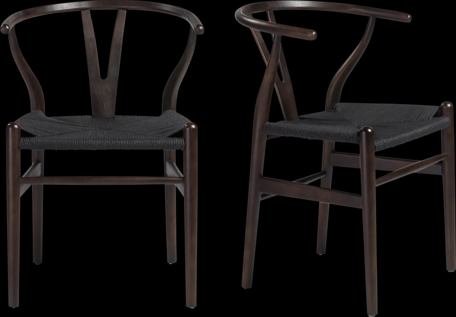 Byecroft II Walnut Dining Chair, Set of 2 - Thumbnail - Image 1