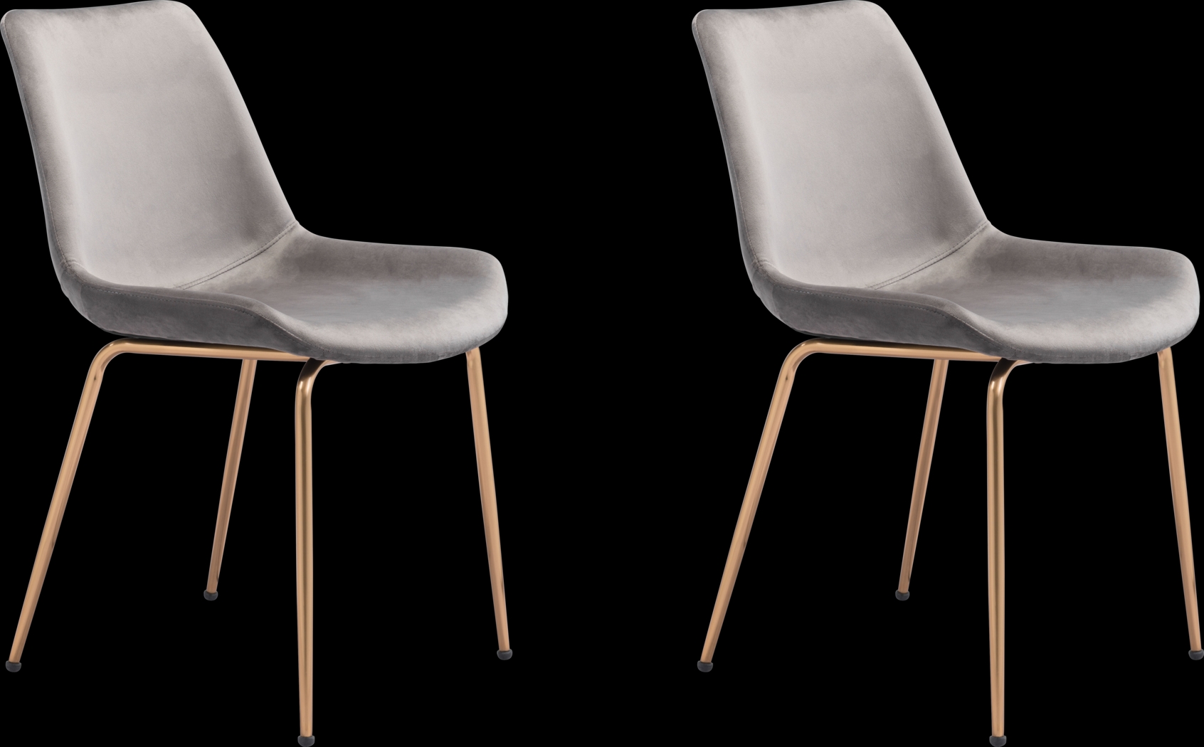 Byerstone Gray Side Chair, Set of 2 - Thumbnail - Image 1