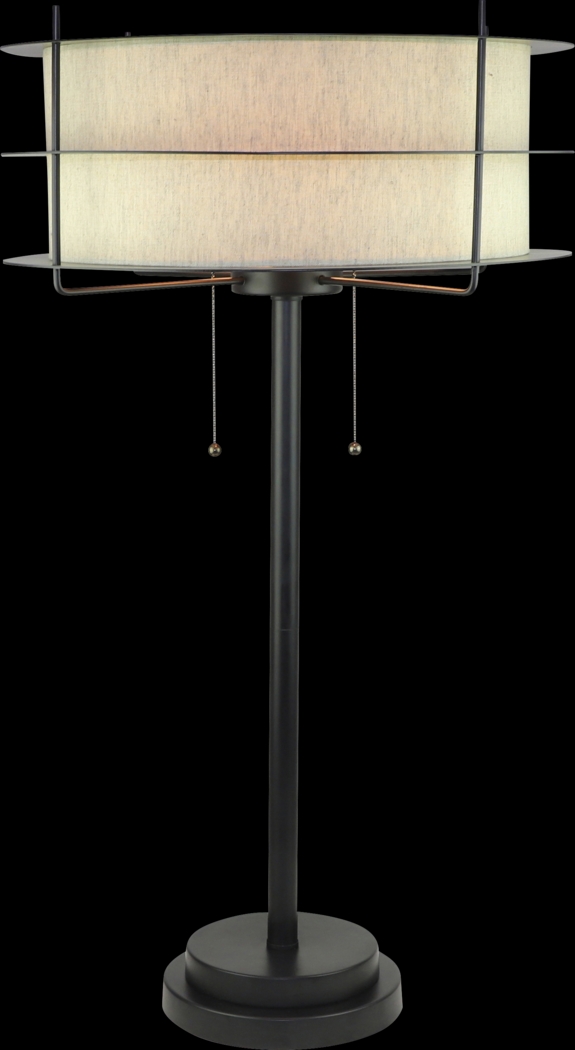 Bynes Black Lamp - Thumbnail - Image 1