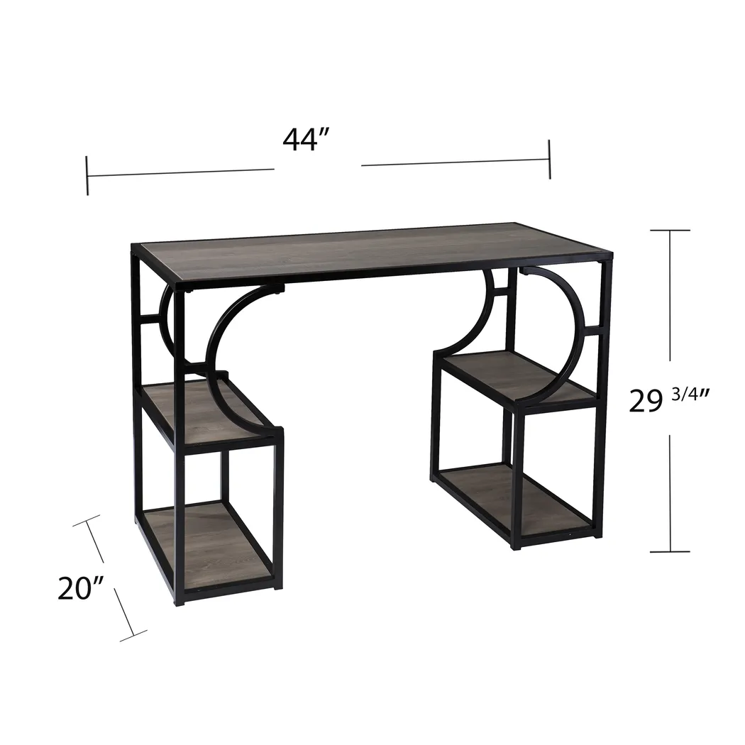 Bynum Black Desk - Image 6