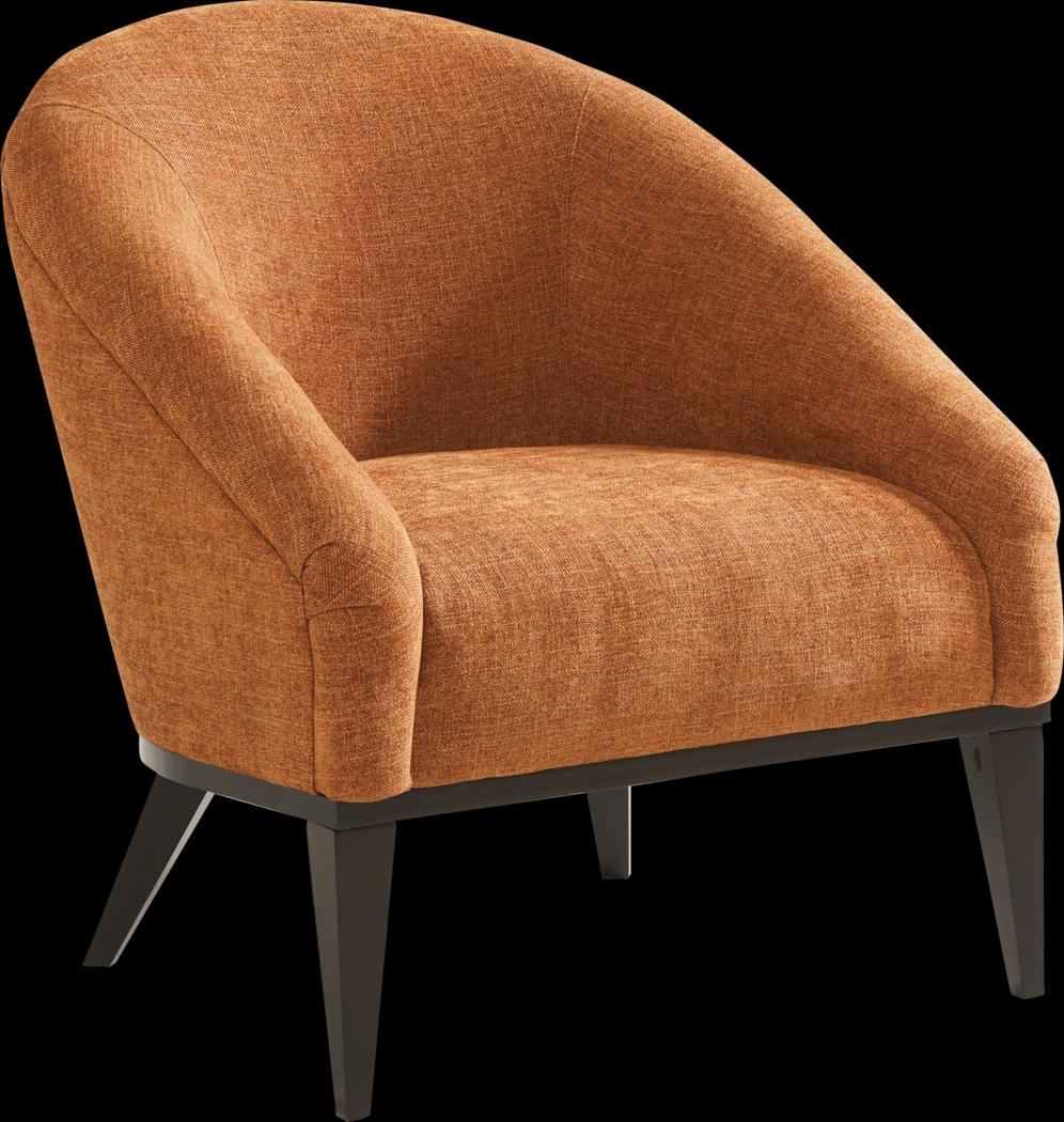 Jolie Russet Accent Chair - Thumbnail - Image 1