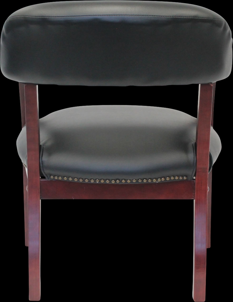 Byres Black Desk Chair - Thumbnail - Image 4