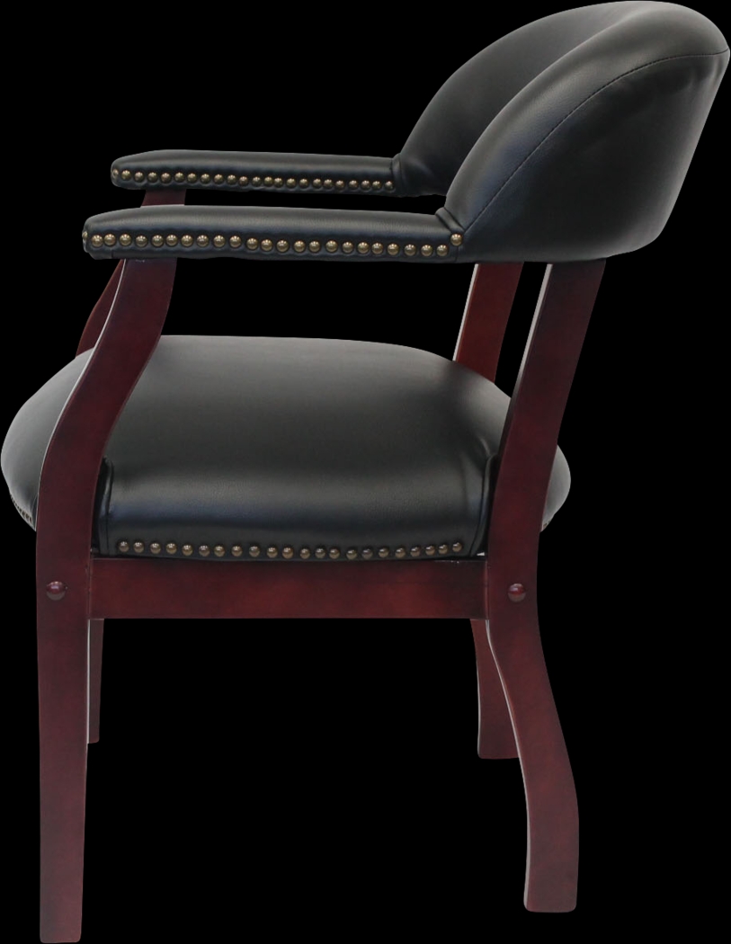 Byres Black Desk Chair - Thumbnail - Image 5
