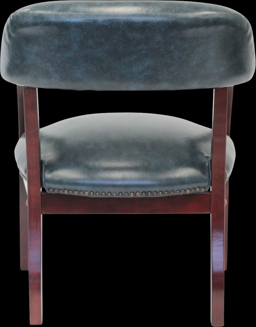 Byres Blue Desk Chair - Thumbnail - Image 4