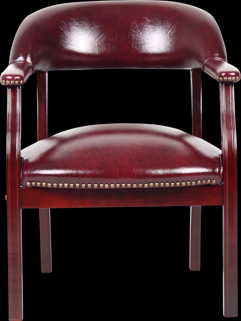 Byres Red Desk Chair - Thumbnail - Image 3