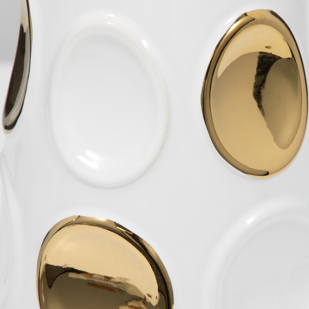 Byrington White 13 in. Vase - Thumbnail - Image 5