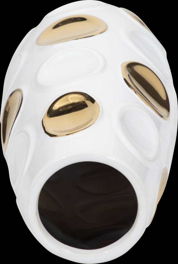 Byrington White 13 in. Vase - Thumbnail - Image 6