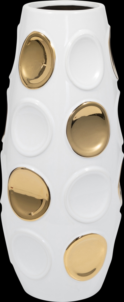 Byrington White 17 in. Vase - Thumbnail - Image 1