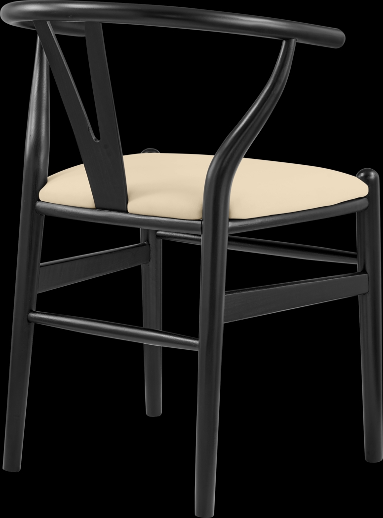 Byrnwood Black and Beige Side Chair, Set of 2 - Thumbnail - Image 5