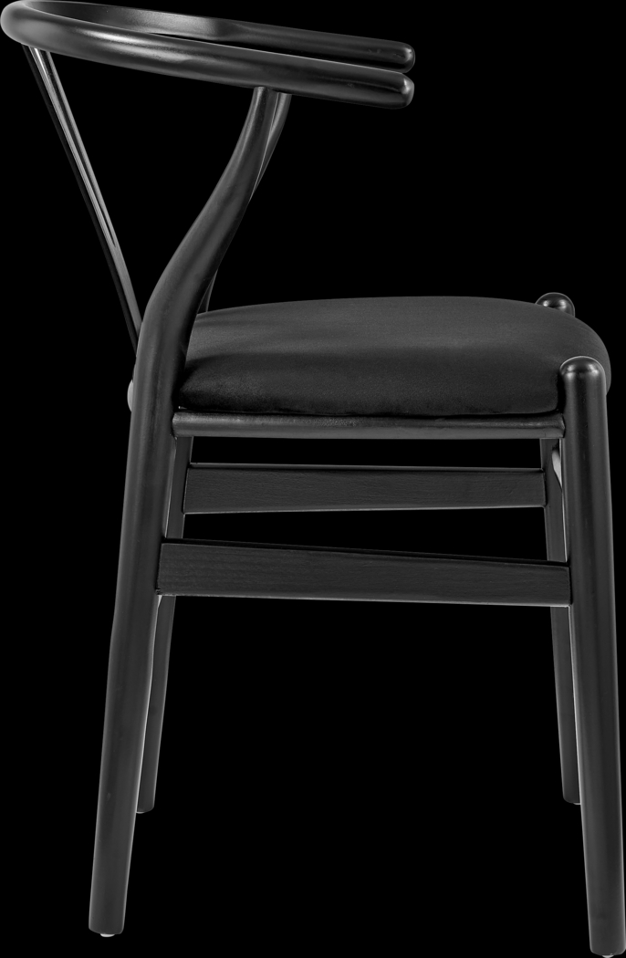 Byrnwood Black Side Chair, Set of 2 - Thumbnail - Image 4