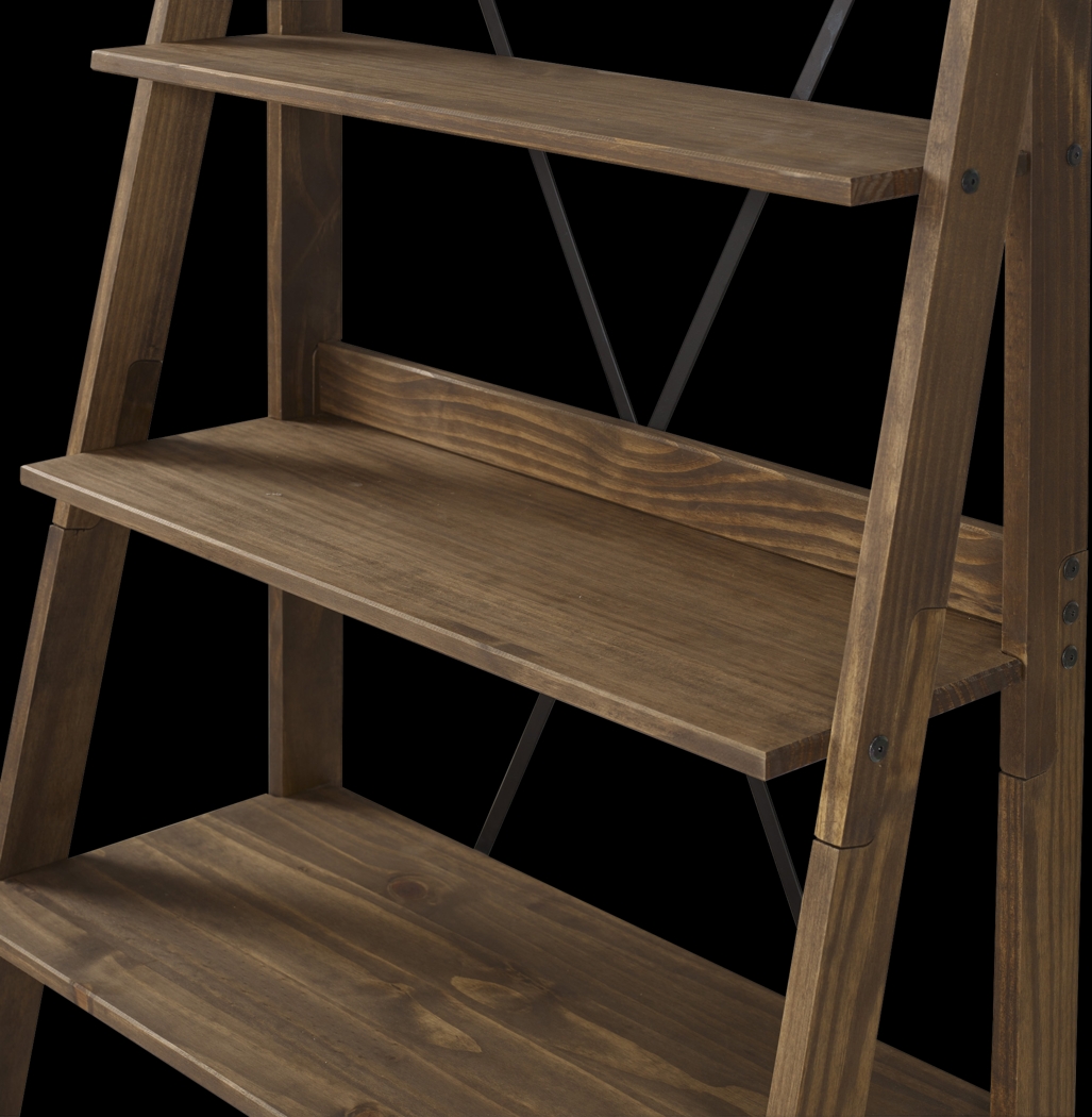 Byrnwyck Brown Bookcase - Thumbnail - Image 4