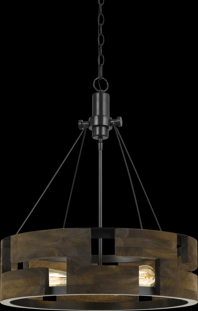 Byrum Wood Chandelier - Thumbnail - Image 1
