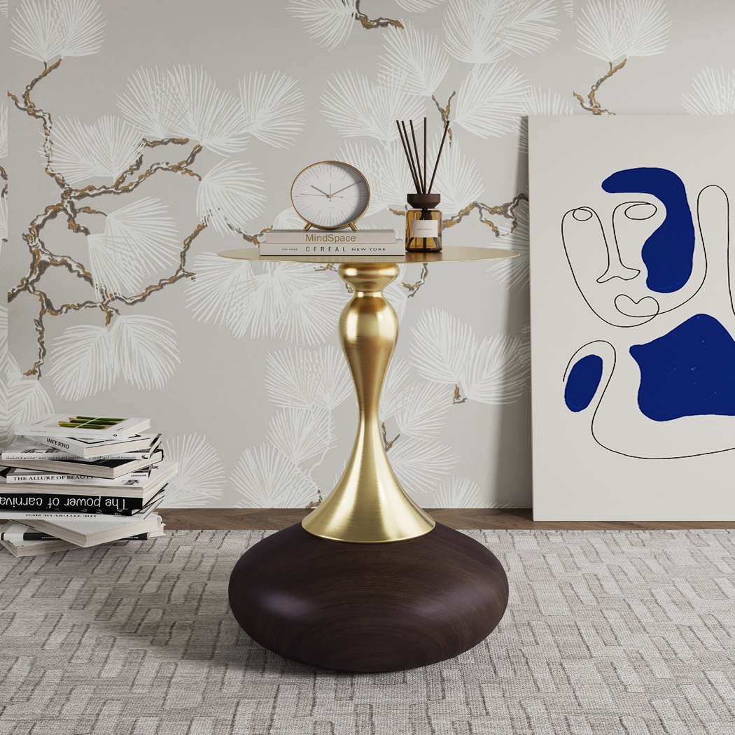 Byswick Gold End Table - Thumbnail - Image 2