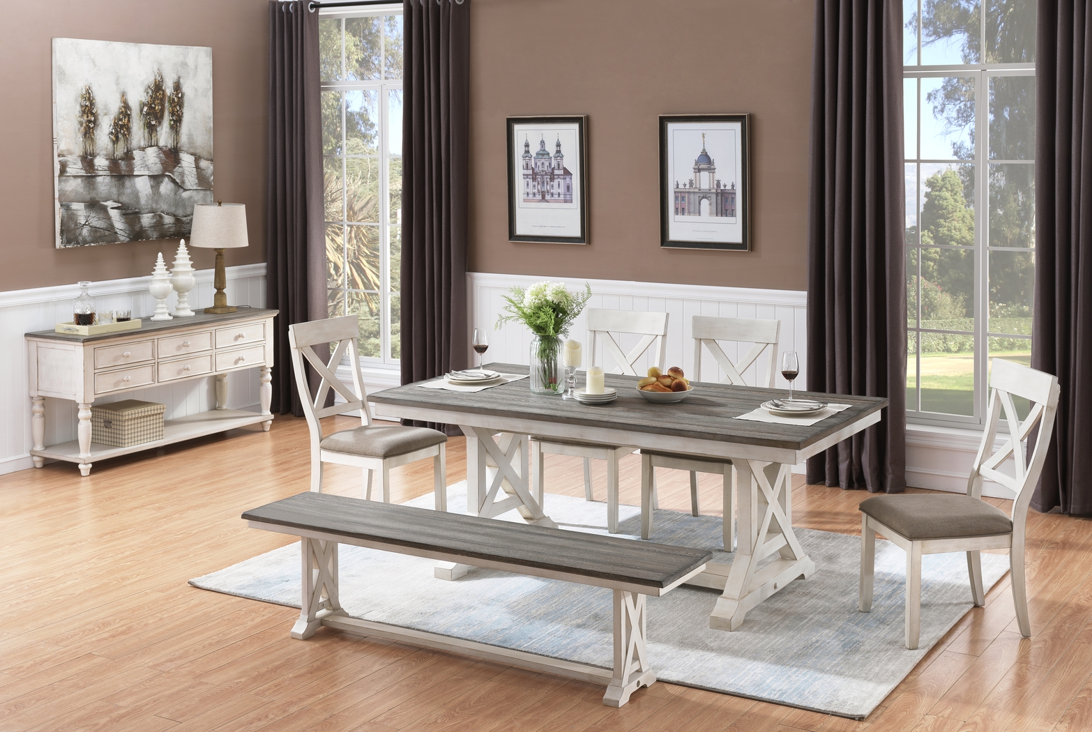 Bywood Natural Accent Bench - Thumbnail - Image 12