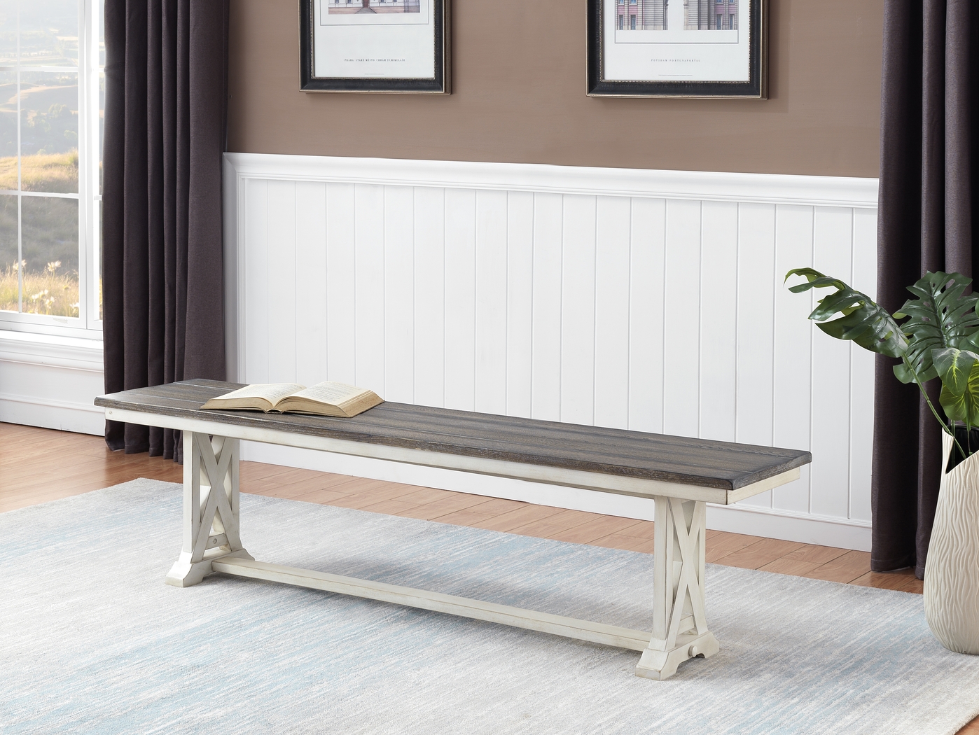Bywood Natural Accent Bench - Thumbnail - Image 3