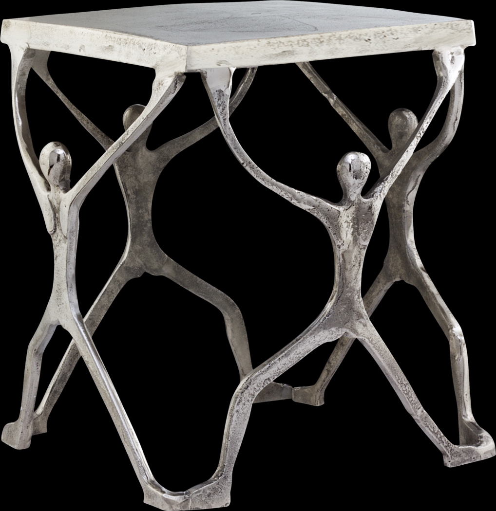 Caballero Silver Accent Table - Thumbnail - Image 1
