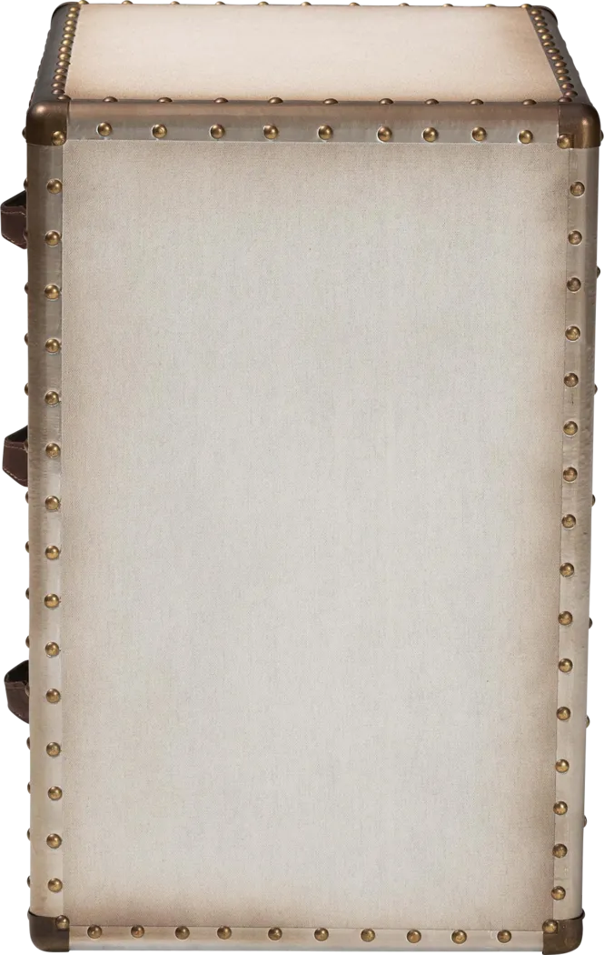 Cabanay White End Table - Thumbnail - Image 6